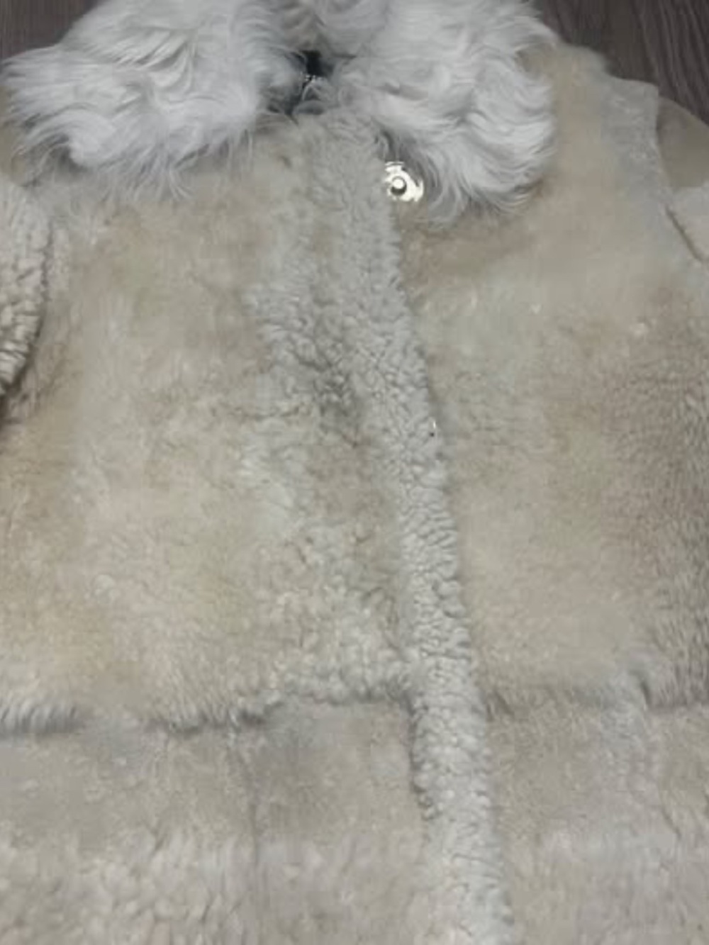 Burberry Prorsum Shearling Coat Size 36 - Picture 4 of 12